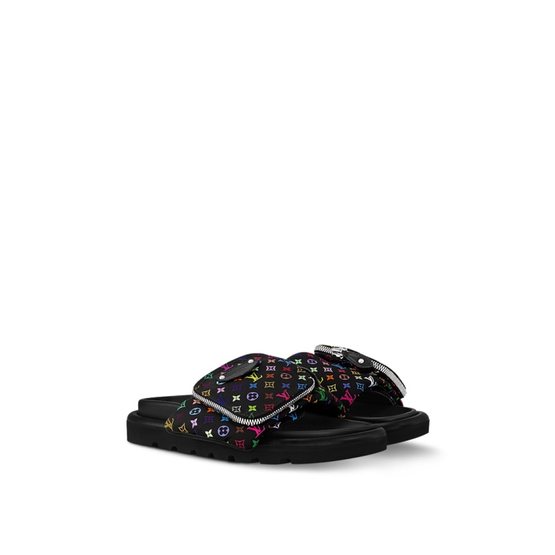 LV x TM Pool Pillow Flat Comfort Mule - Image 1